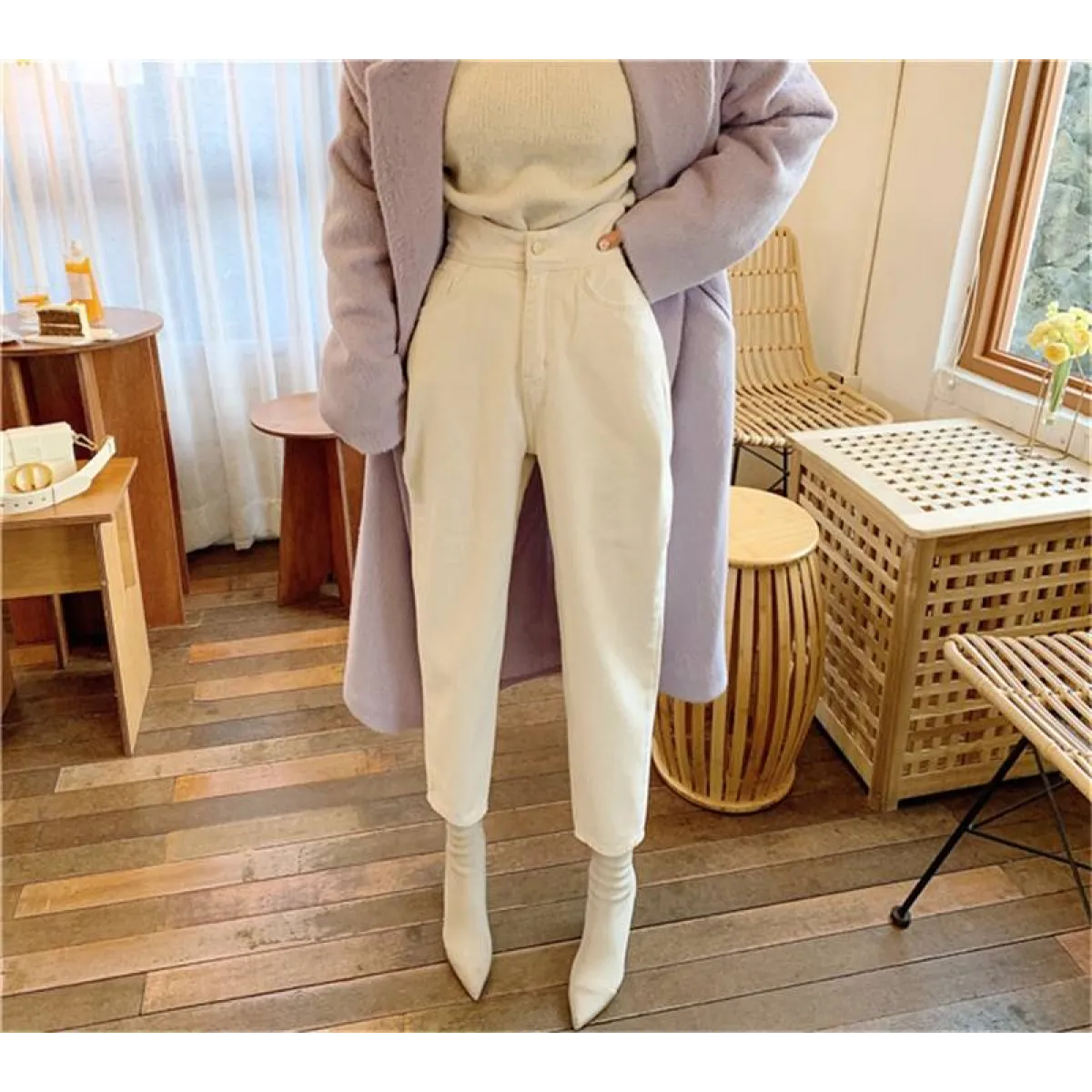 Loose Korean Jeans for Women