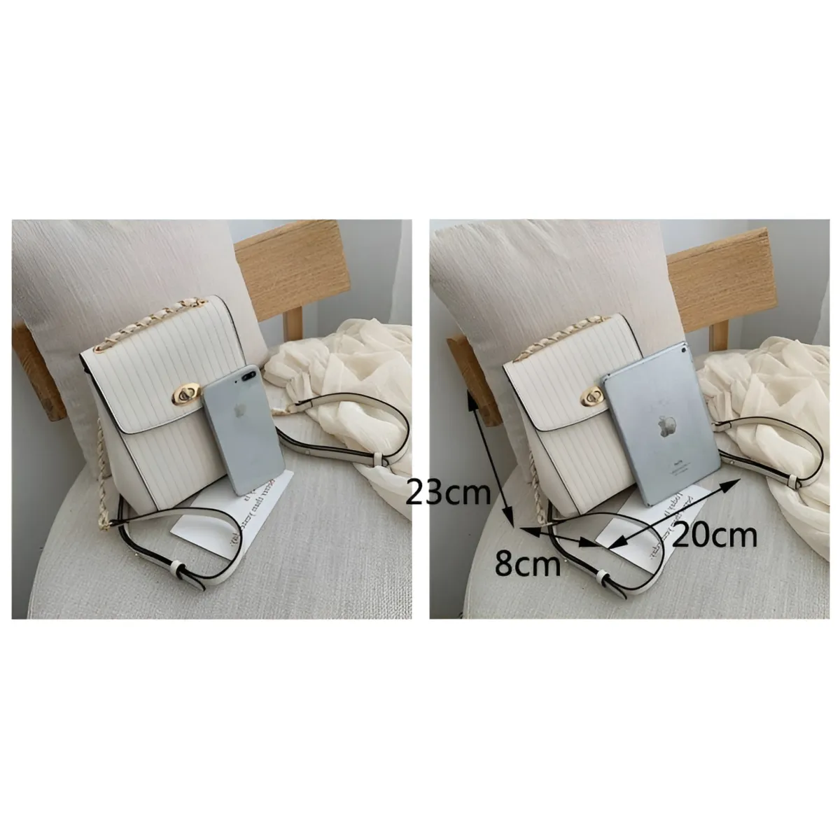 Chain Detail Backpack