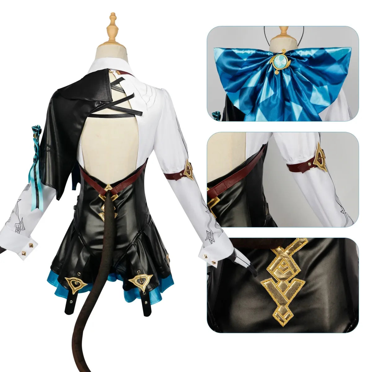 Lynette Cosplay Costume - Full Set with Wig