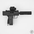 MAC-11 Pistol Wall Storage Hook