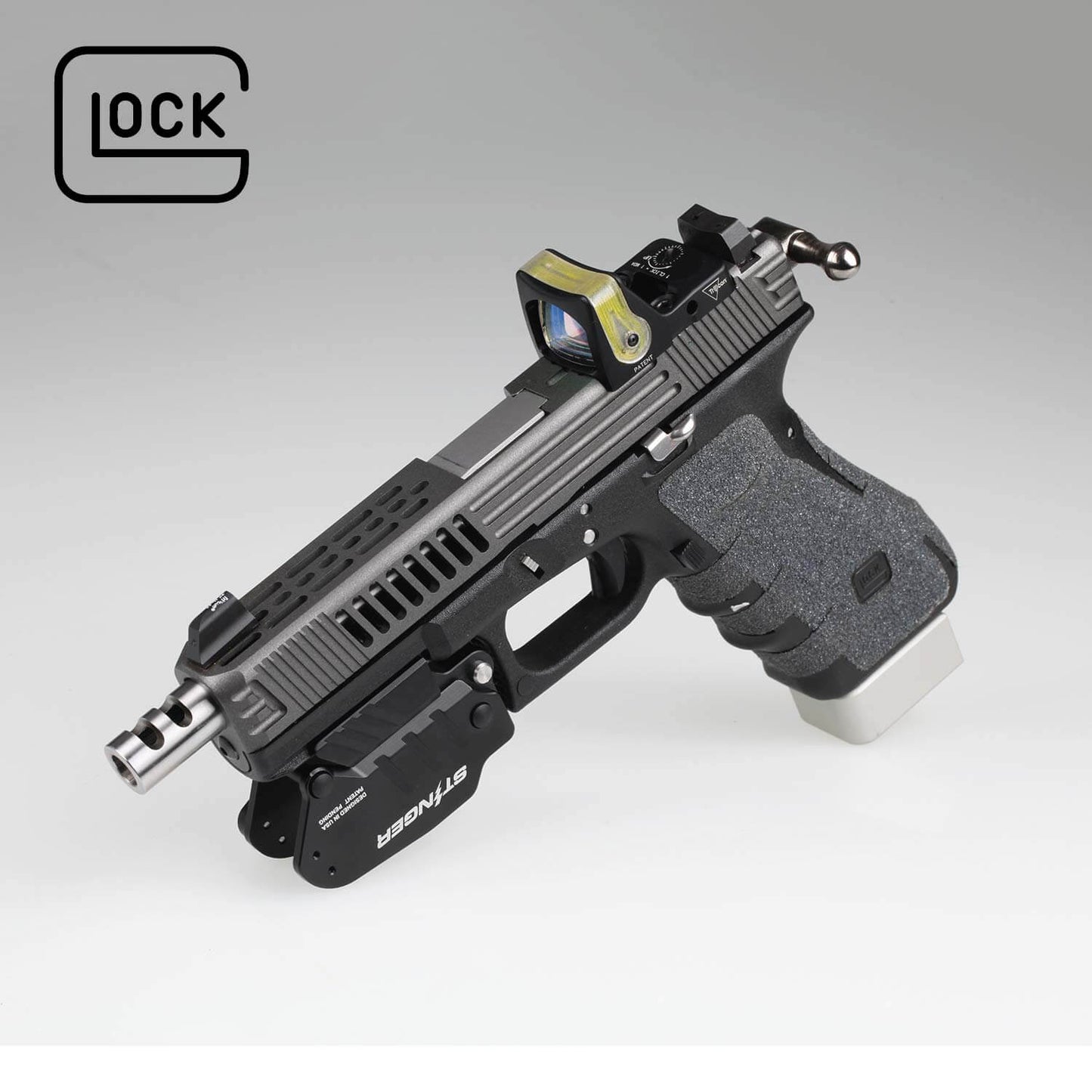 Stinger Concealment System: Trigger Guard Protection Cover, Belt Clip Minimalist Holster (Aluminum Body)