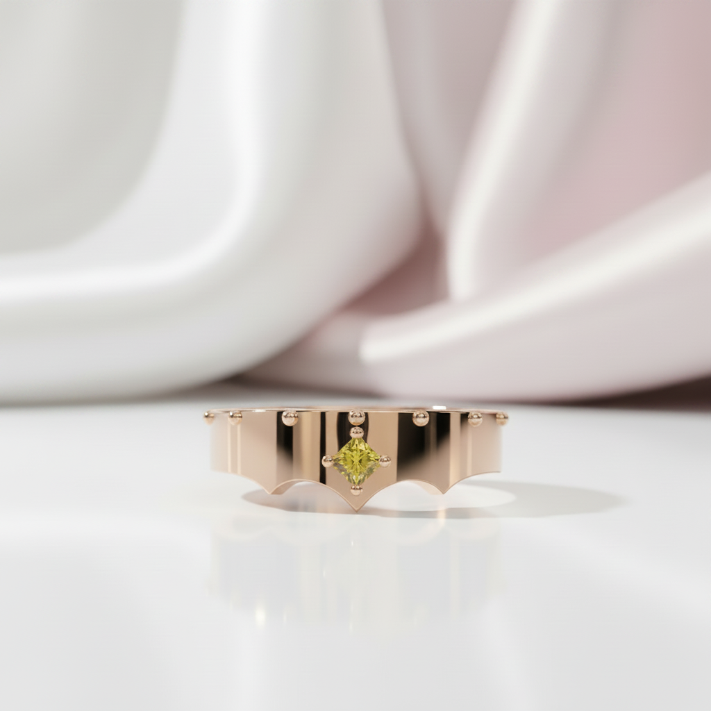 Marksman's Ring (Unisex)- 14k Yellow Gold Video Game Inspired Rings