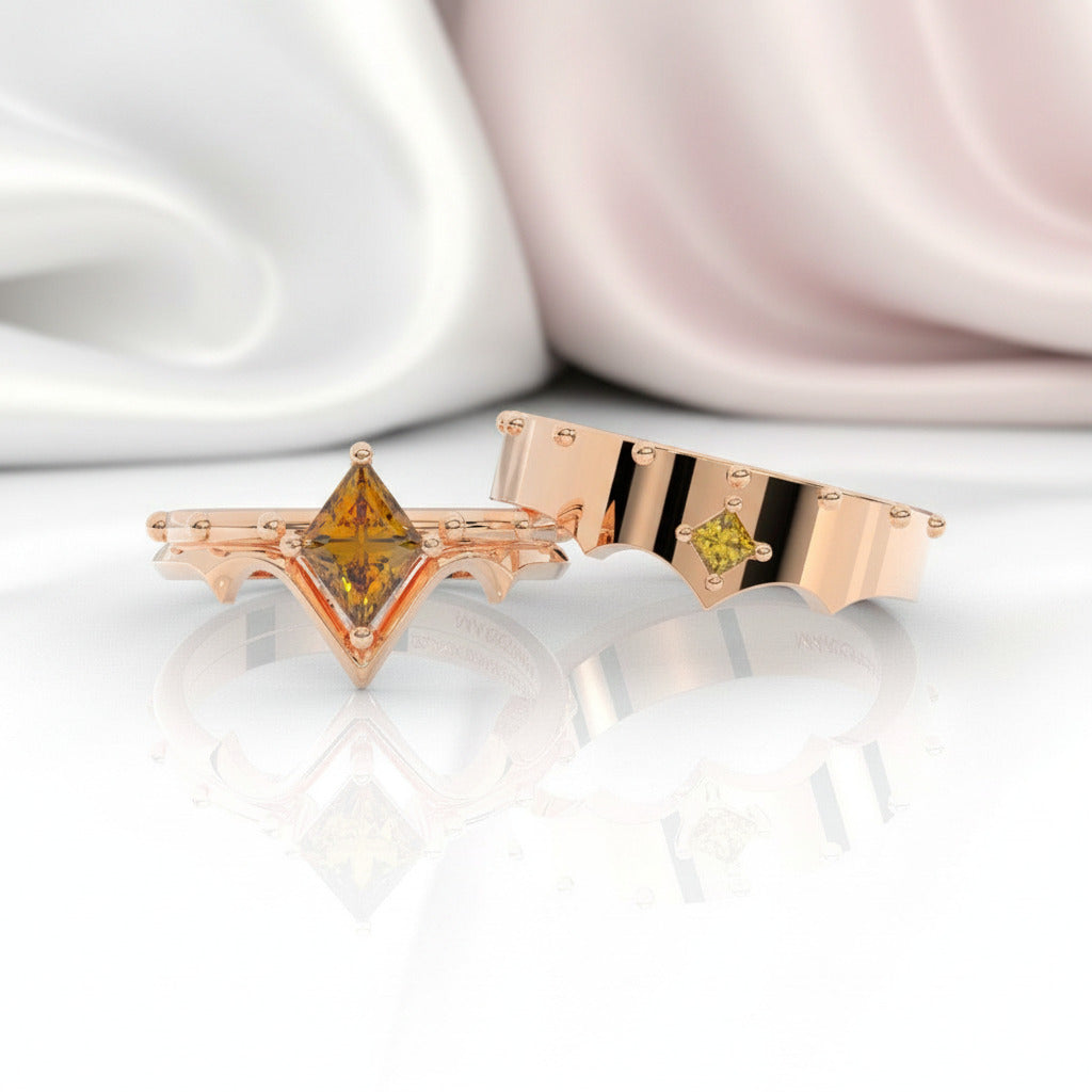 Marksman's Ring (Unisex)- 14k Yellow Gold Video Game Inspired Rings