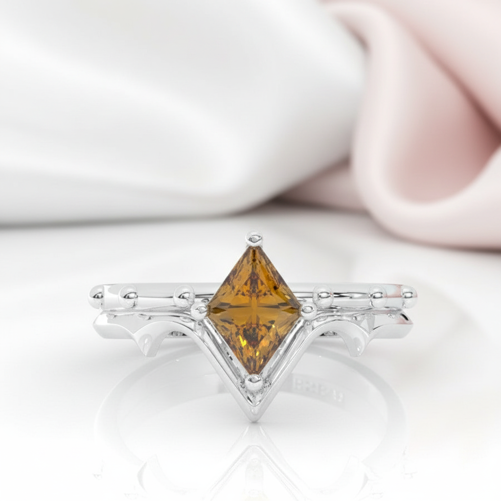 Marksman's Ring Set (Women)- 14k Yellow Gold Video Game Inspired Rings