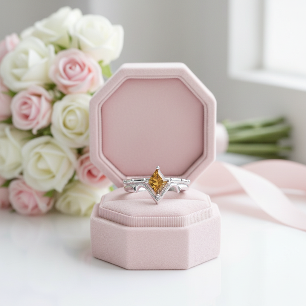 Marksman's Ring Set (Women)- 14k Yellow Gold Video Game Inspired Rings