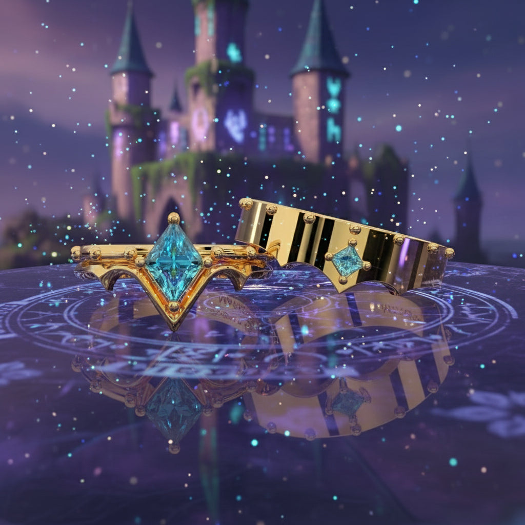 Marksman's Ring (Unisex)- 14k Yellow Gold Video Game Inspired Rings