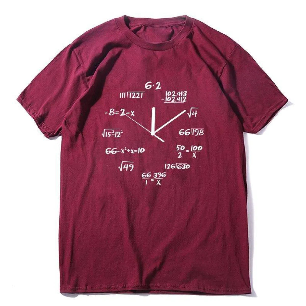 Unisex Math Clock T-Shirt