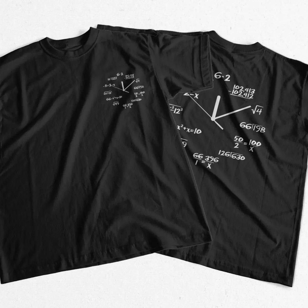 Unisex Math Clock T-Shirt