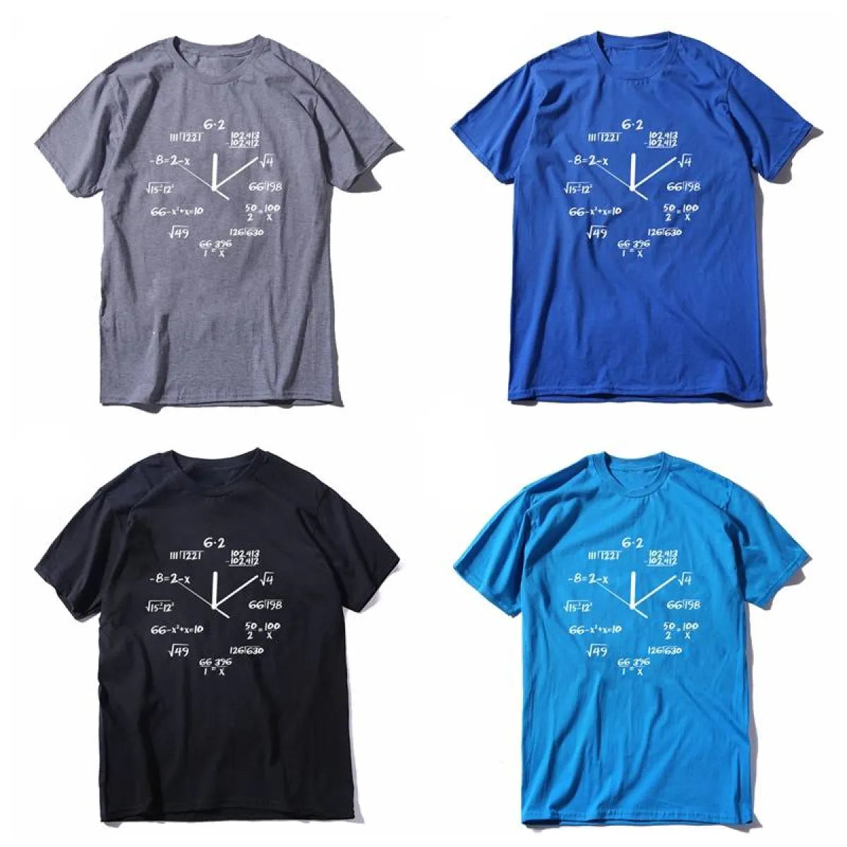 Unisex Math Clock T-Shirt