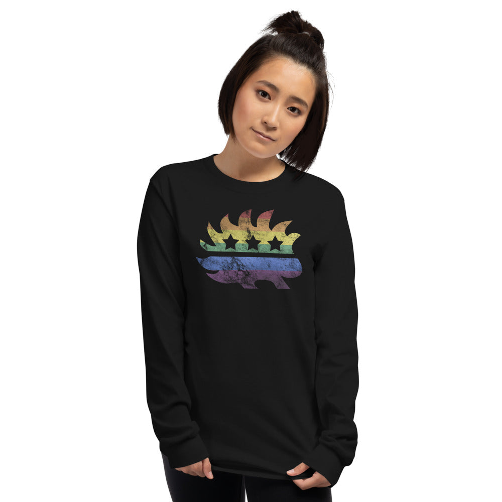 LGBTQ+ Pride Porcupine Long Sleeve Shirt