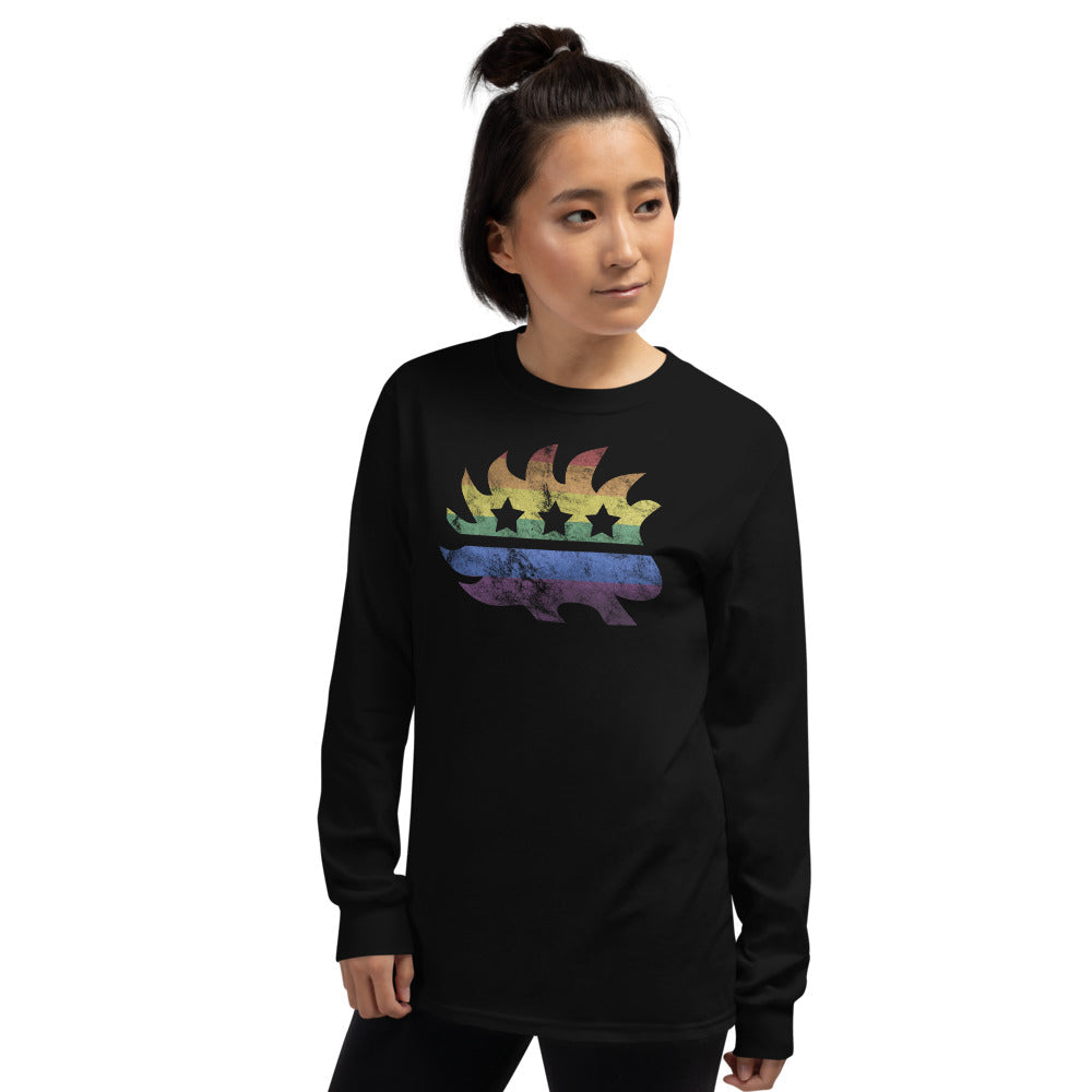 LGBTQ+ Pride Porcupine Long Sleeve Shirt