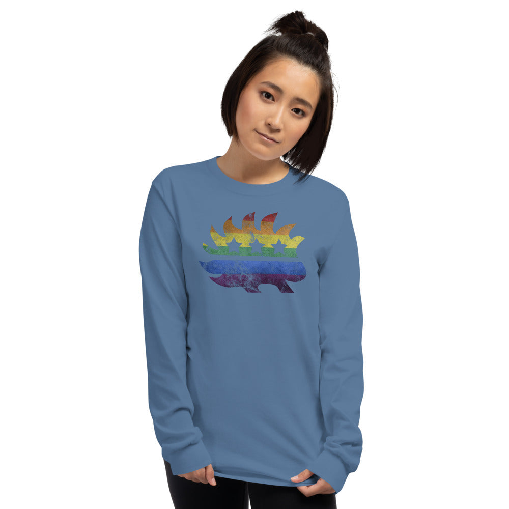 LGBTQ+ Pride Porcupine Long Sleeve Shirt