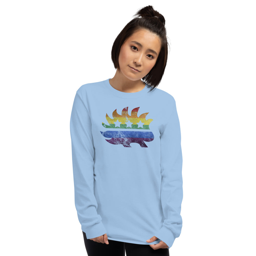 LGBTQ+ Pride Porcupine Long Sleeve Shirt