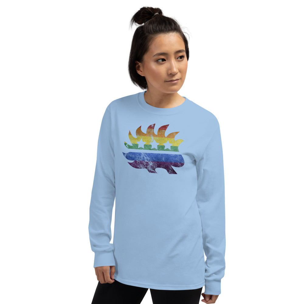 LGBTQ+ Pride Porcupine Long Sleeve Shirt