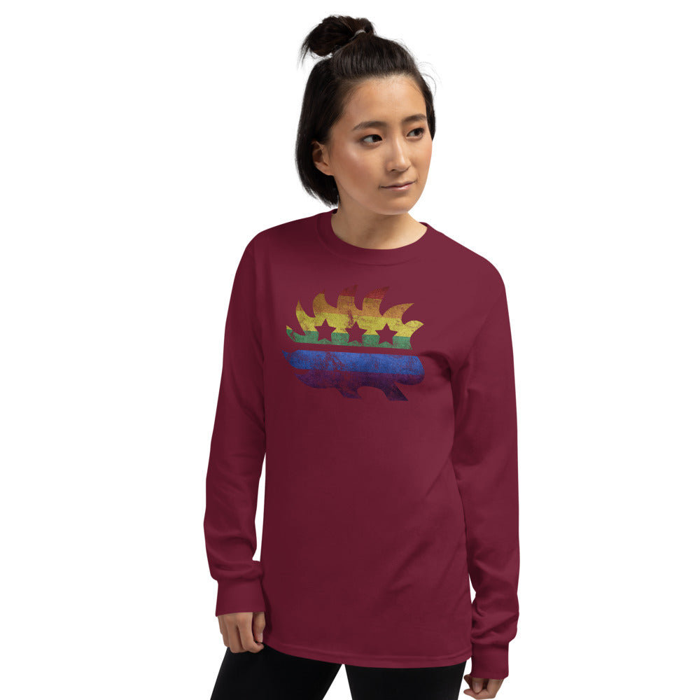 LGBTQ+ Pride Porcupine Long Sleeve Shirt