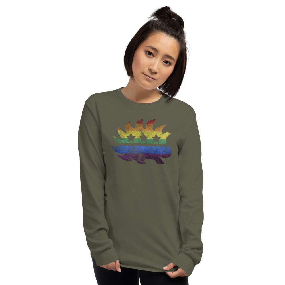 LGBTQ+ Pride Porcupine Long Sleeve Shirt