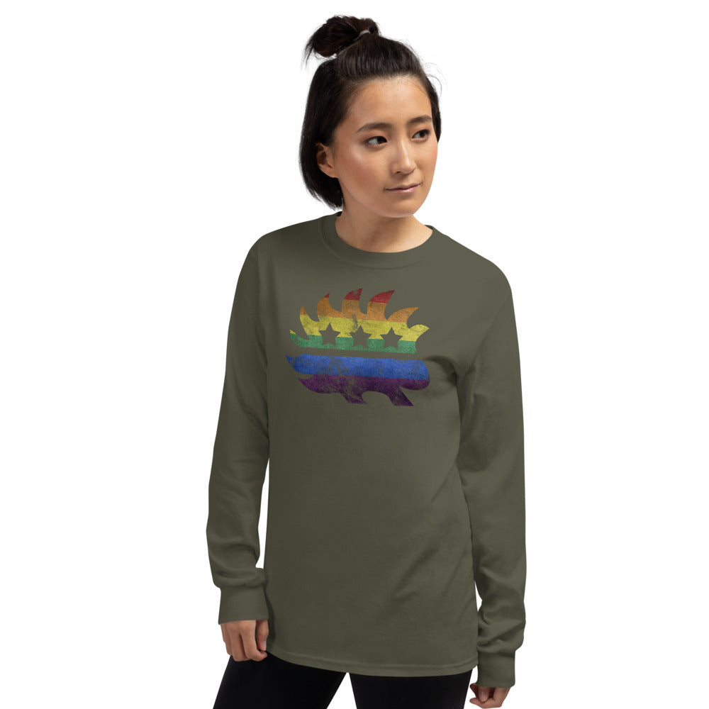 LGBTQ+ Pride Porcupine Long Sleeve Shirt