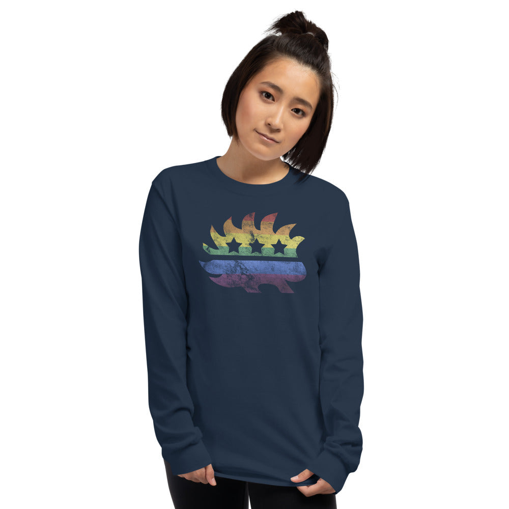 LGBTQ+ Pride Porcupine Long Sleeve Shirt