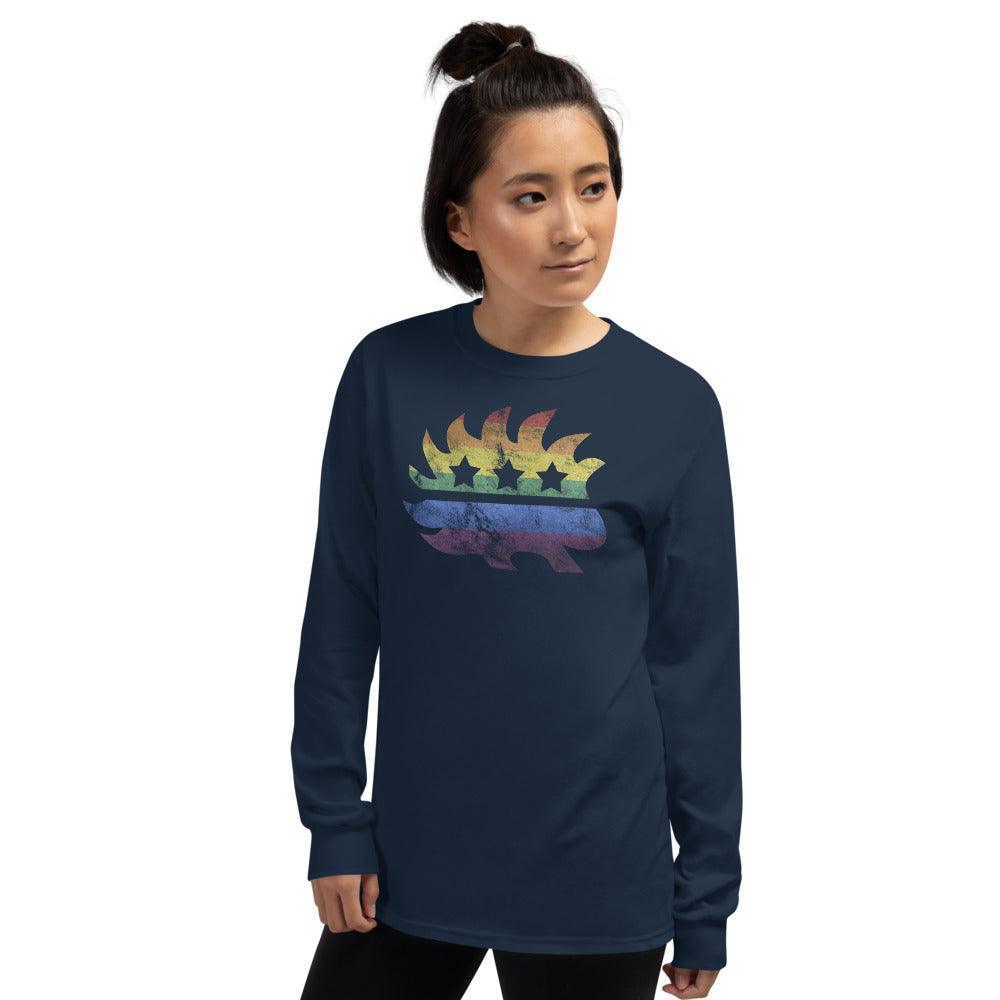 LGBTQ+ Pride Porcupine Long Sleeve Shirt