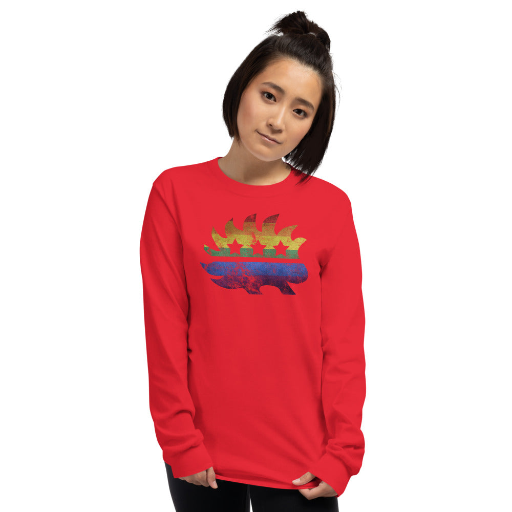 LGBTQ+ Pride Porcupine Long Sleeve Shirt