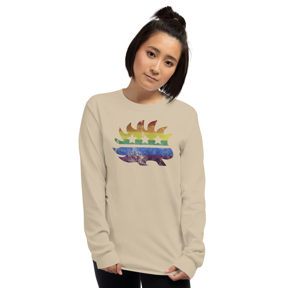 LGBTQ+ Pride Porcupine Long Sleeve Shirt