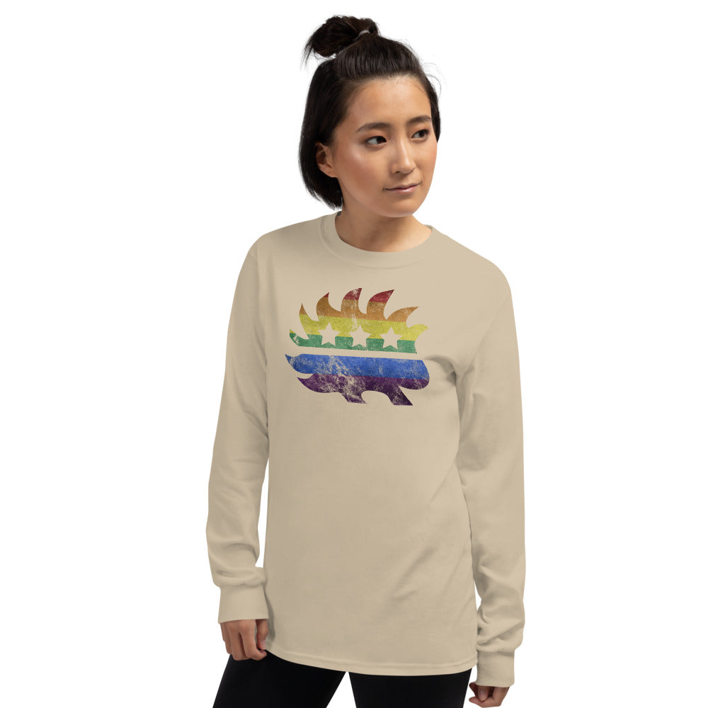 LGBTQ+ Pride Porcupine Long Sleeve Shirt