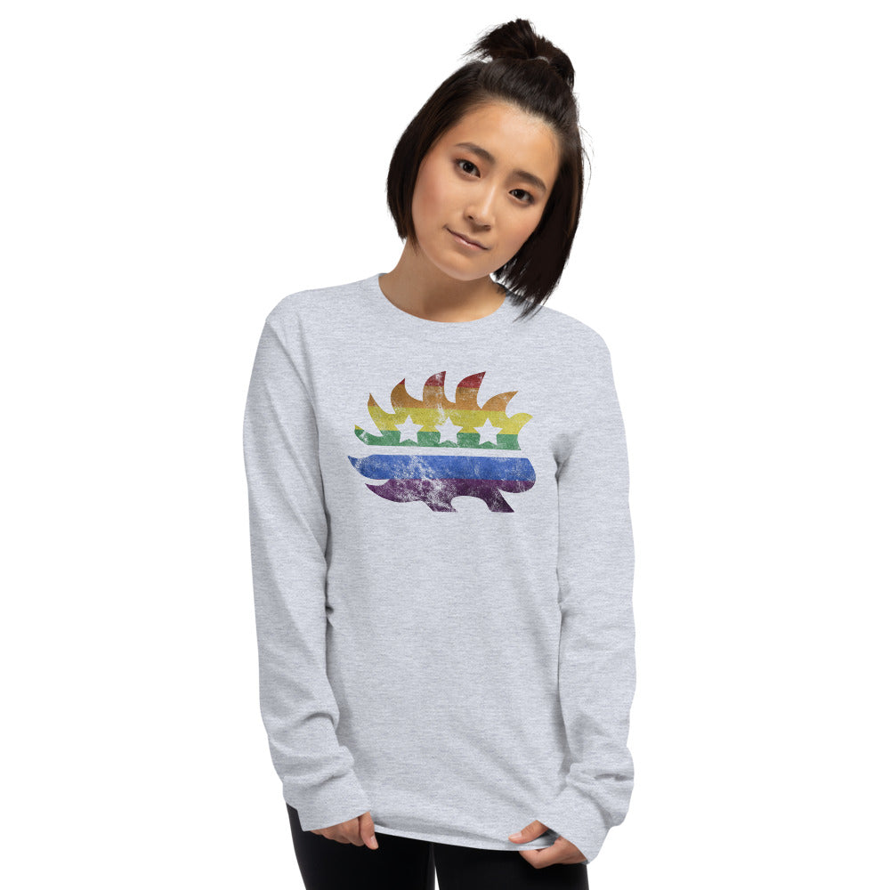 LGBTQ+ Pride Porcupine Long Sleeve Shirt