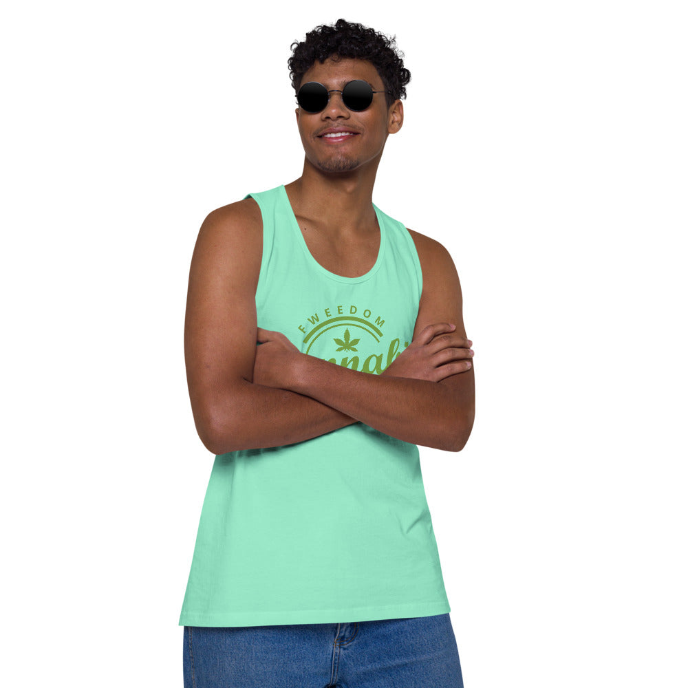 Fweedom Fighter Men’s premium tank top