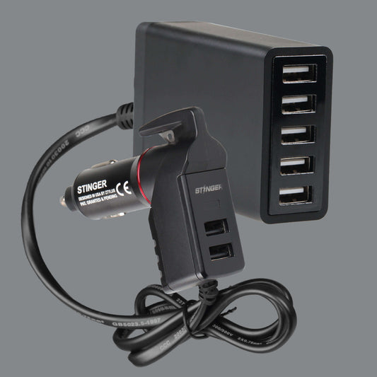 Stinger Car USB Hub Emergency Escape Tool