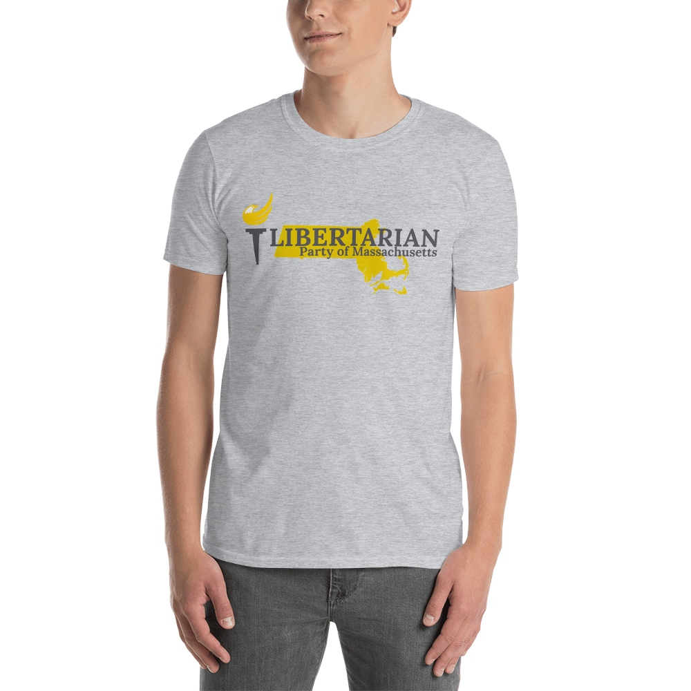 Libertarian Party of Massachusetts Short-Sleeve Unisex T-Shirt