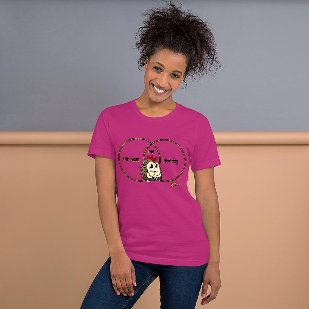 Sarcasm and Liberty Short-Sleeve Unisex T-Shirt
