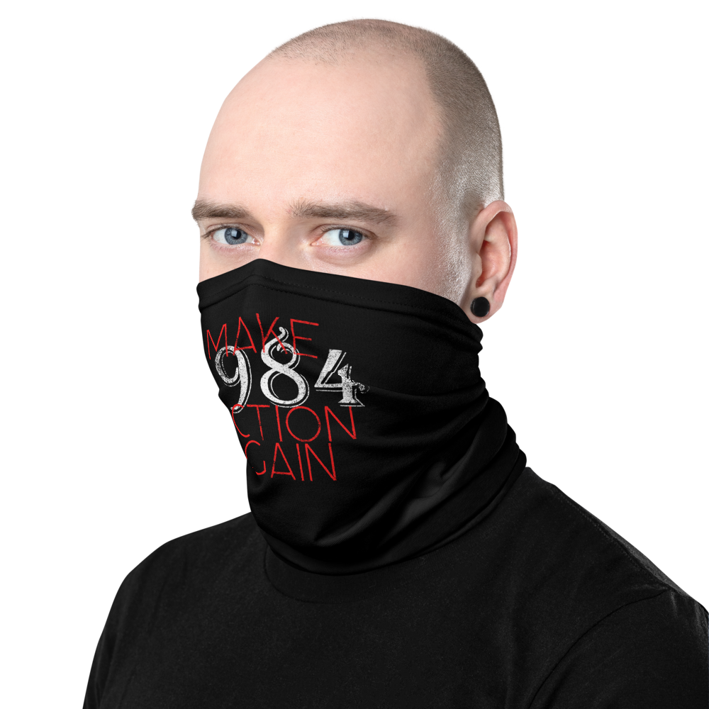 Make 1984 Fiction Again Facemask