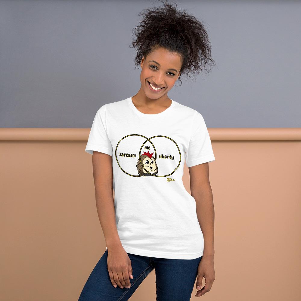 Sarcasm and Liberty Short-Sleeve Unisex T-Shirt