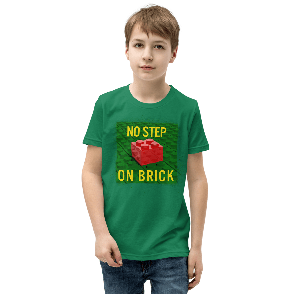 No Step on Brick (Don't Tread) Youth Short Sleeve T-Shirt