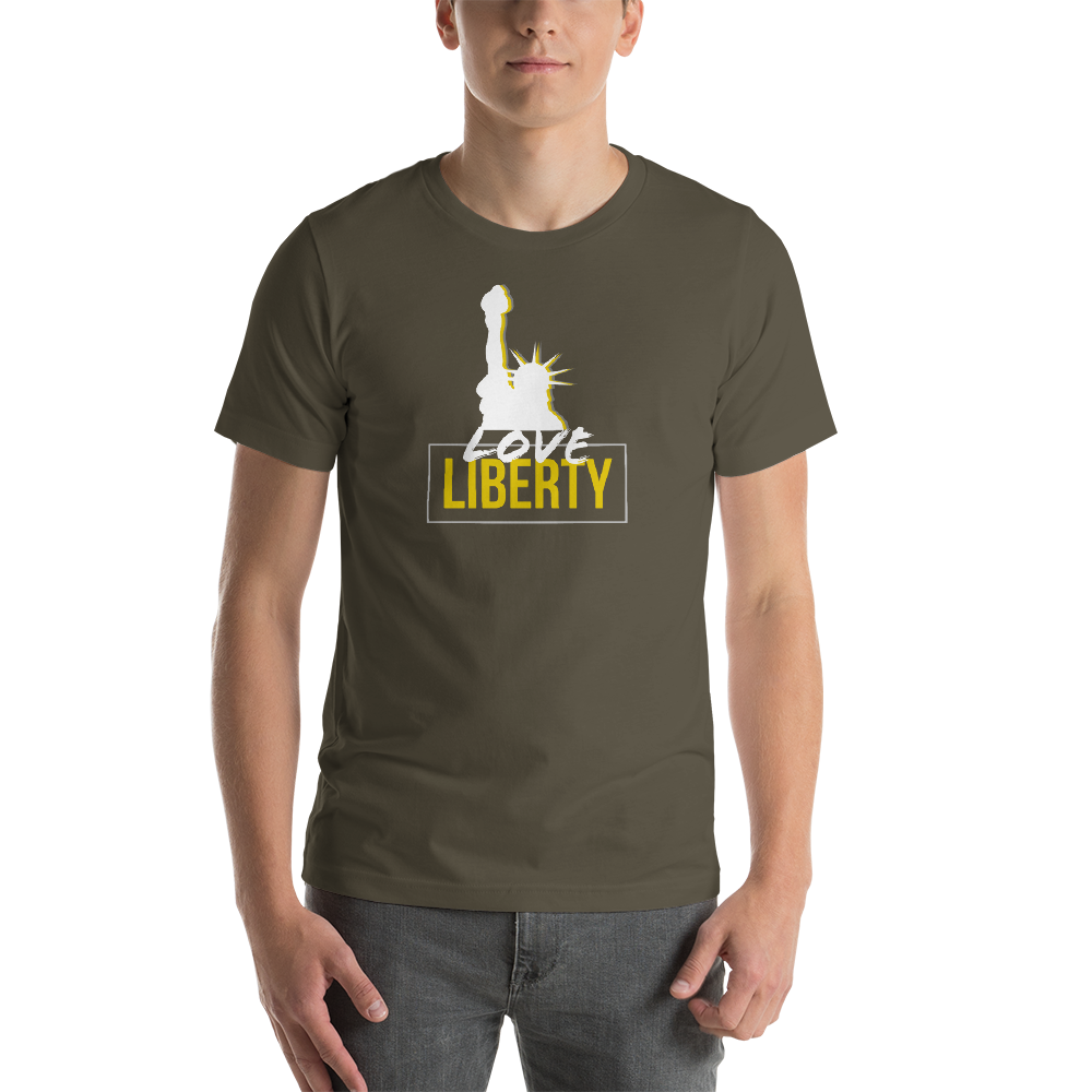 Love Liberty Short-Sleeve Unisex T-Shirt