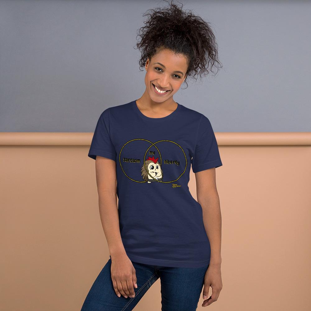 Sarcasm and Liberty Short-Sleeve Unisex T-Shirt
