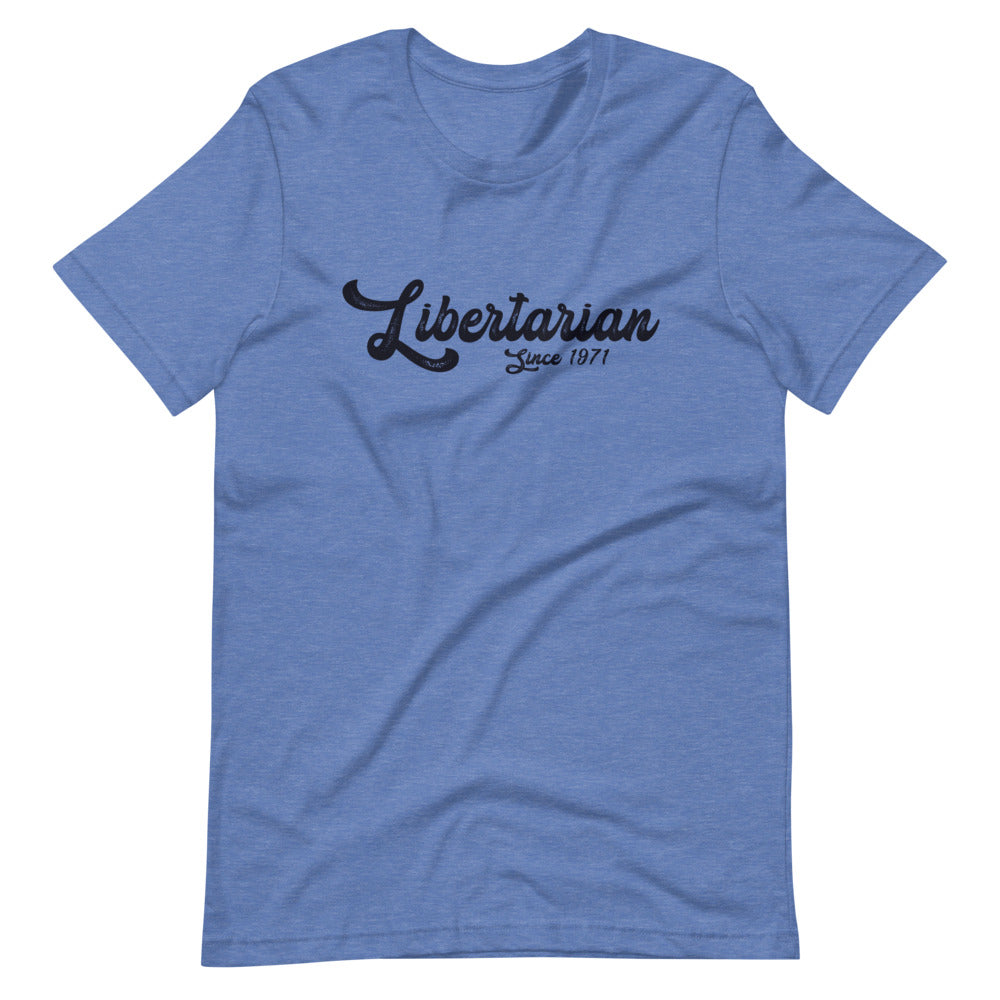 Libertarian 1971 Short-Sleeve Unisex T-Shirt