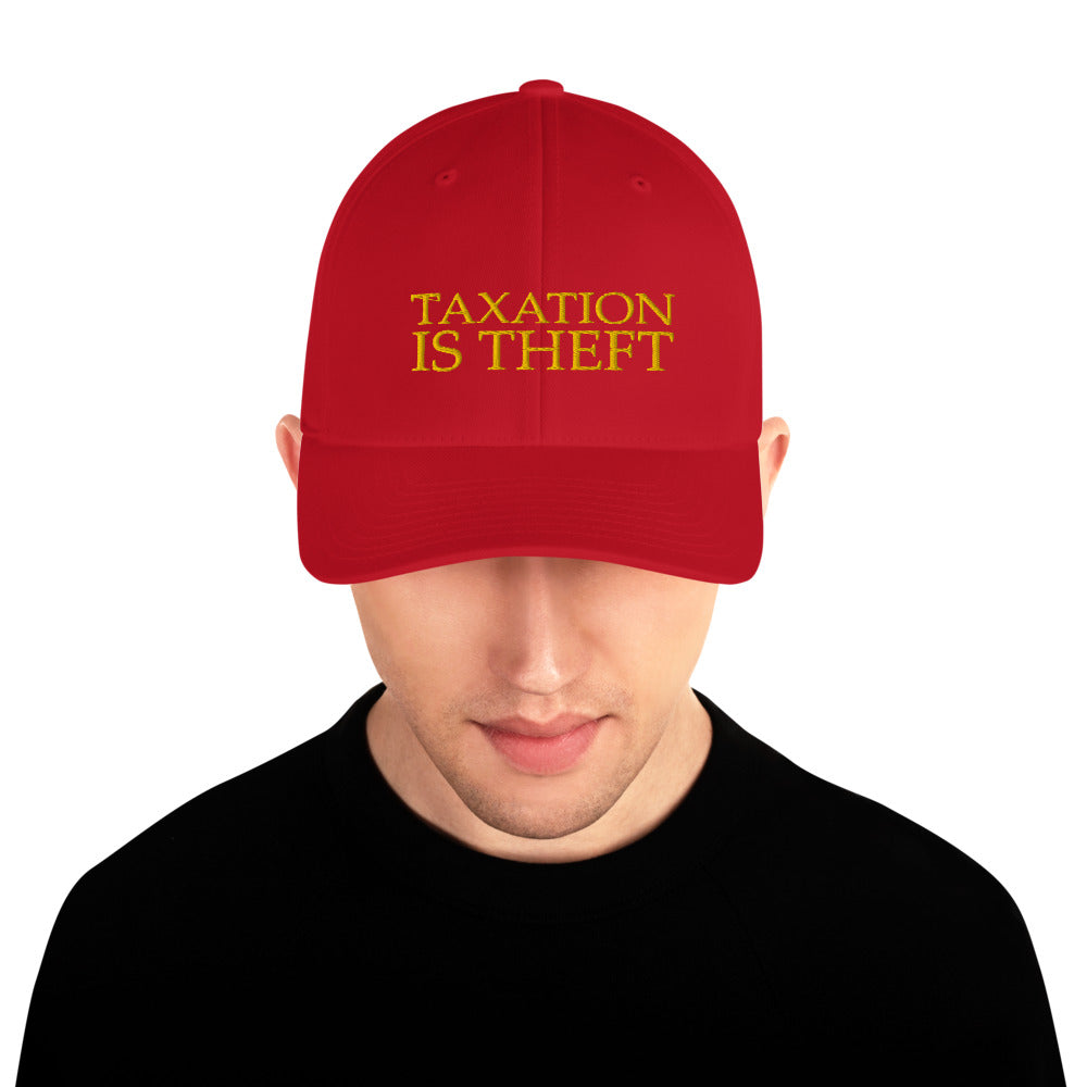 Taxation is Theft Structured Twill Cap