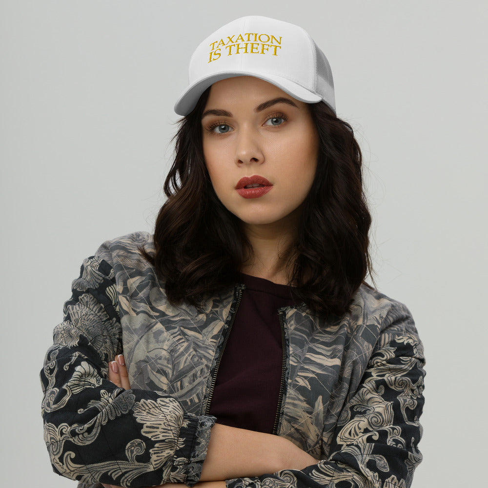 Taxation is Theft Trucker Cap