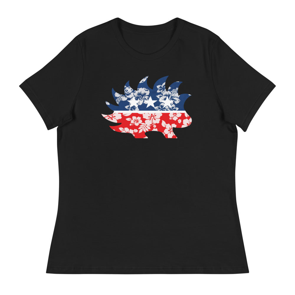Hawaiian Porcupine Women's Relaxed T-Shirt