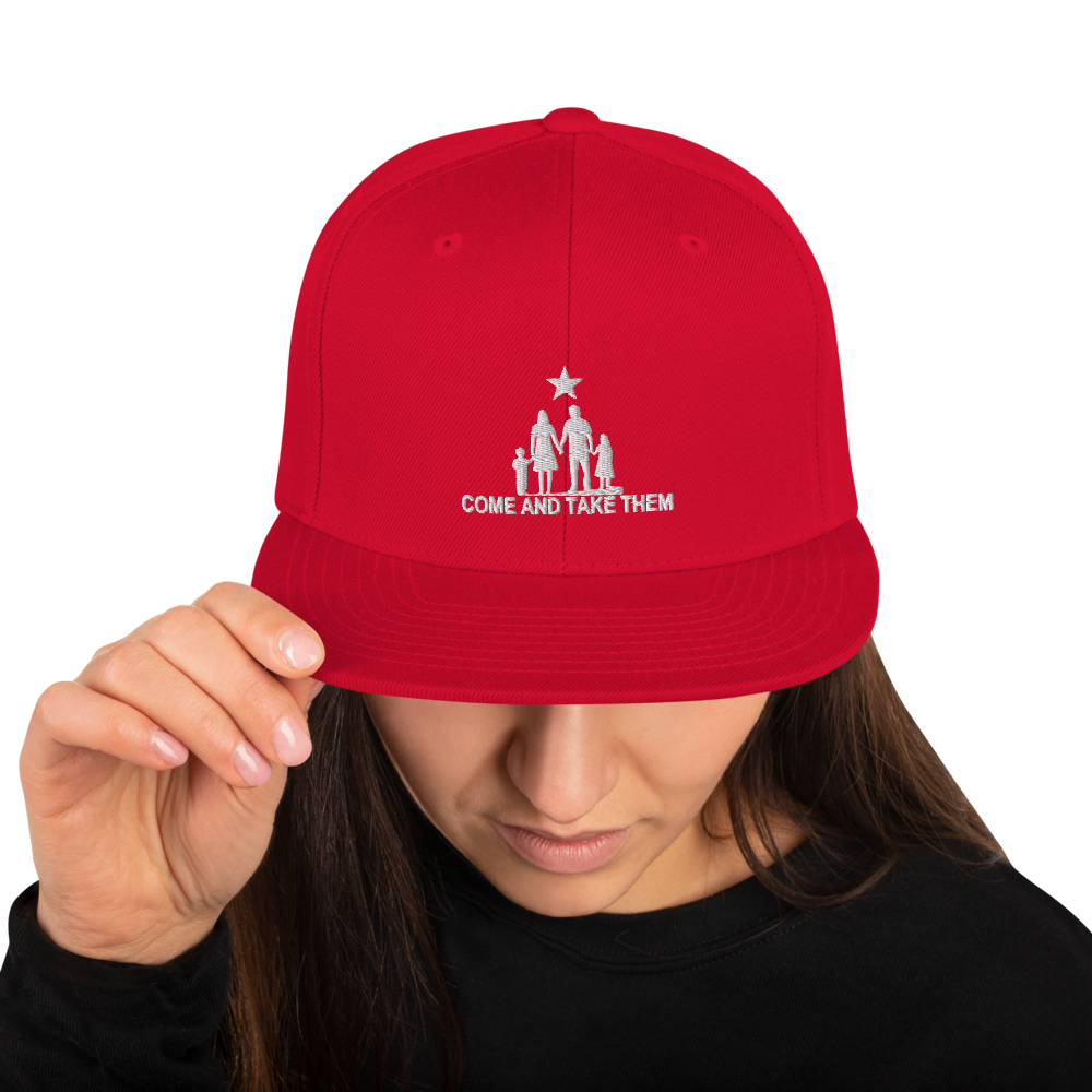 Come and Take them Anti-war Snapback Hat