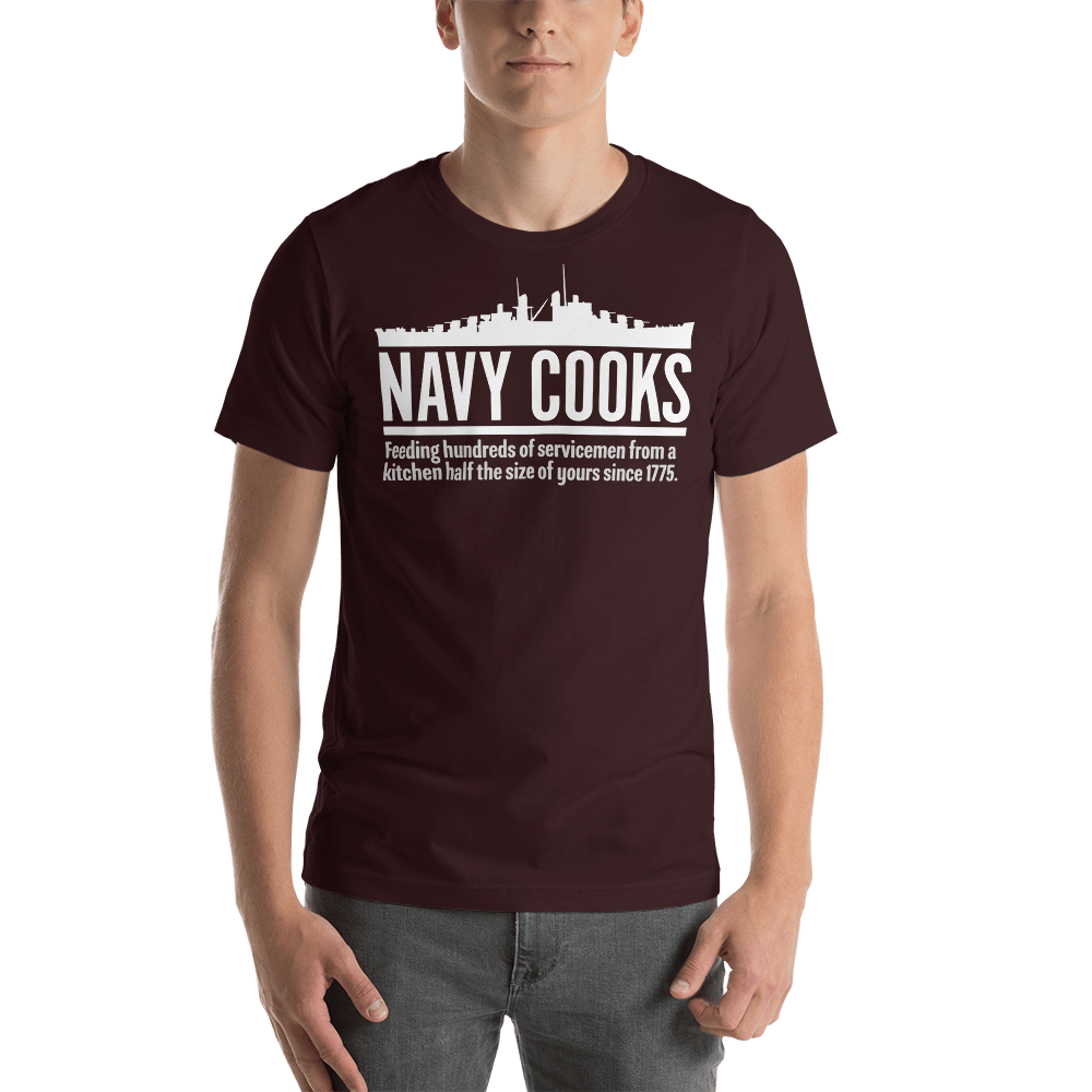 Navy Cooks Short-Sleeve Unisex T-Shirt