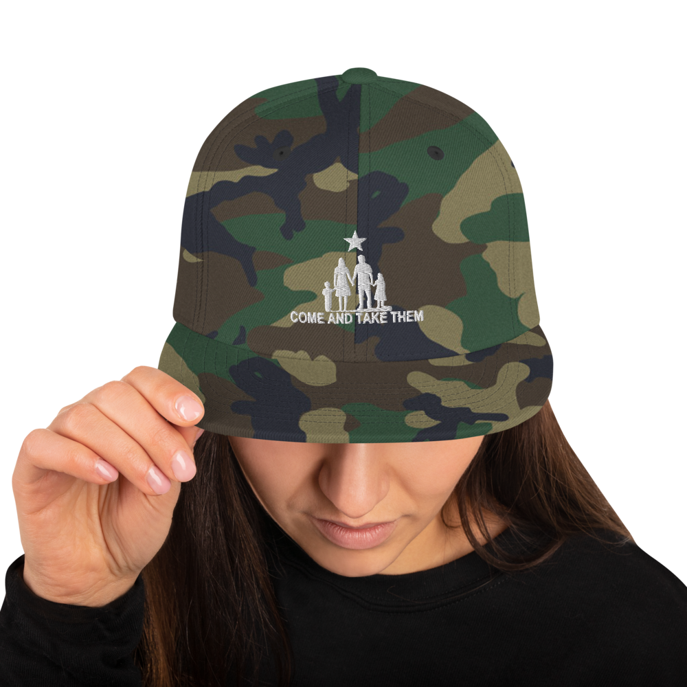 Come and Take them Anti-war Snapback Hat