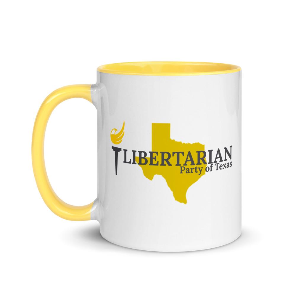 Libertarian Party of Texas Mug with Color Inside