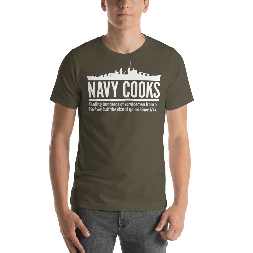 Navy Cooks Short-Sleeve Unisex T-Shirt