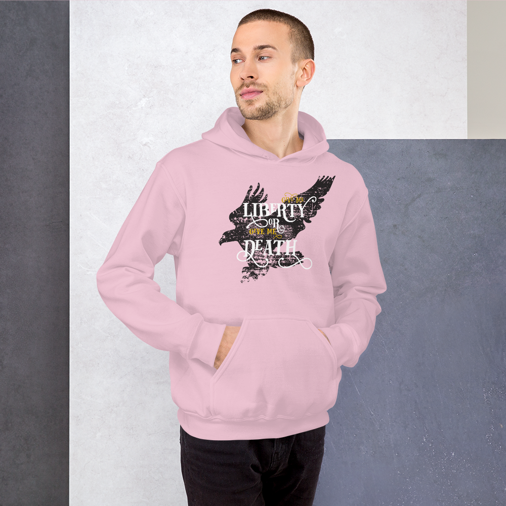 Proud Libertarian Give me Liberty or Give me Death Unisex Hoodie