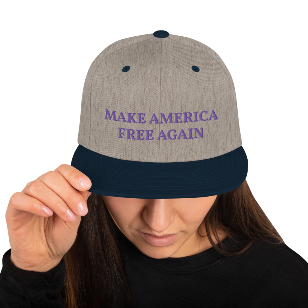 Make America Free Again Snapback Hat
