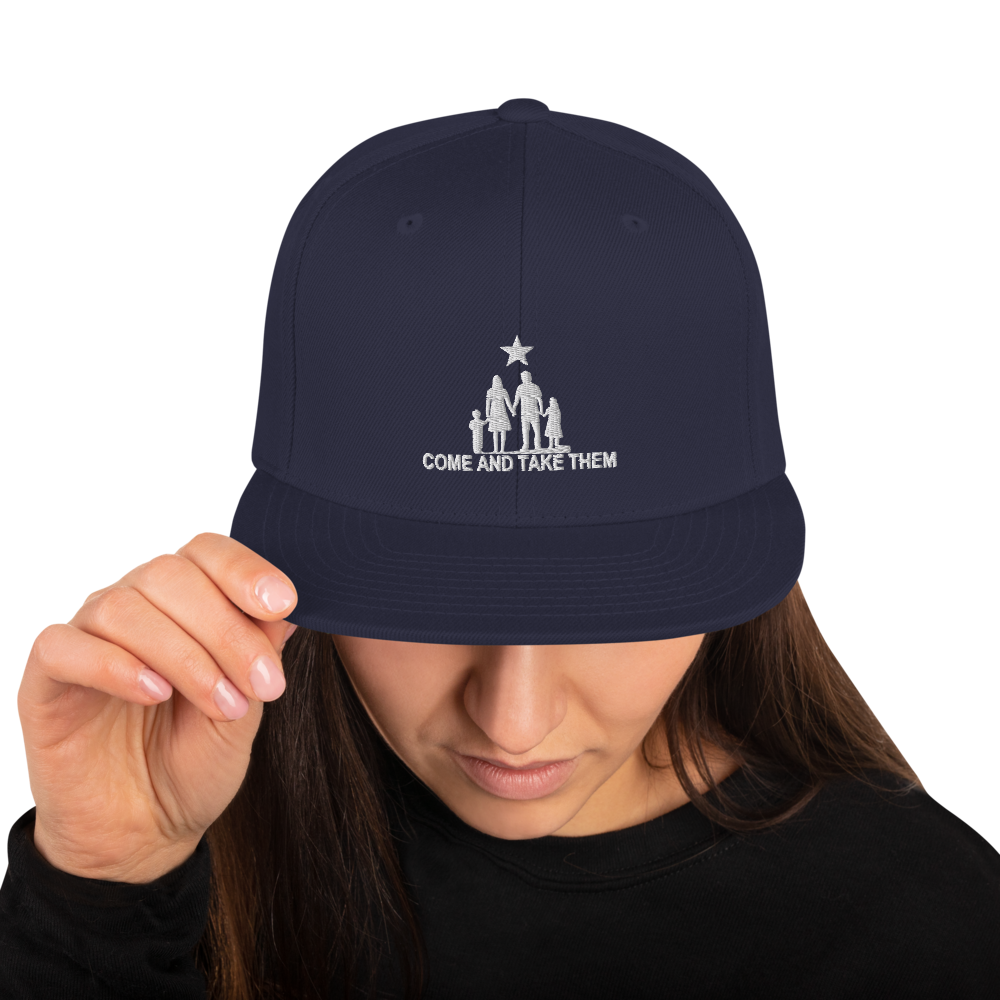 Come and Take them Anti-war Snapback Hat