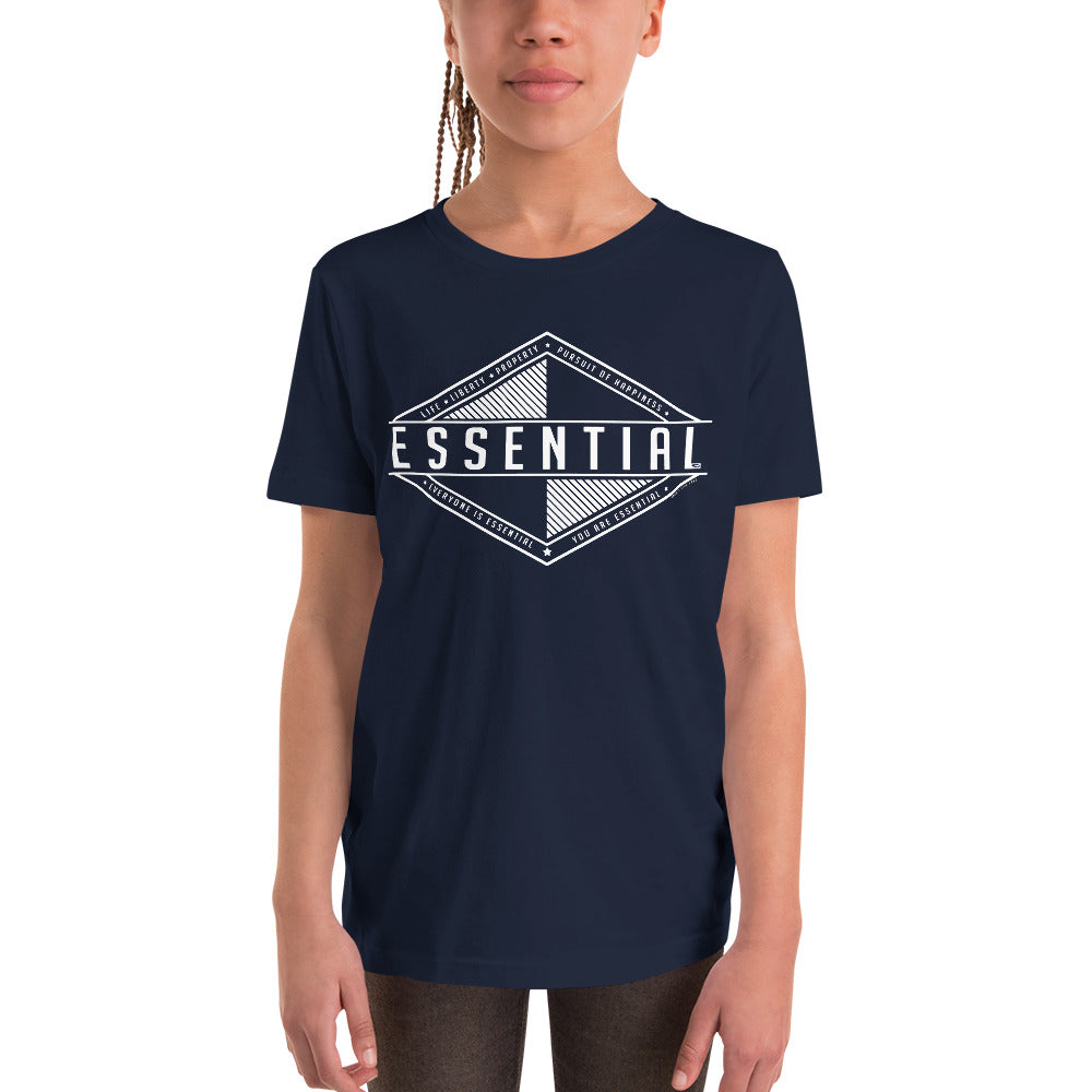 Liberty is Essential - Youth Short Sleeve T-Shirt