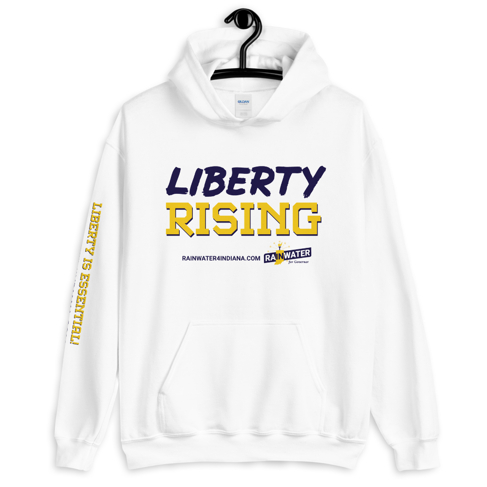 Liberty Rising - Rainwater for Indiana Hoodie
